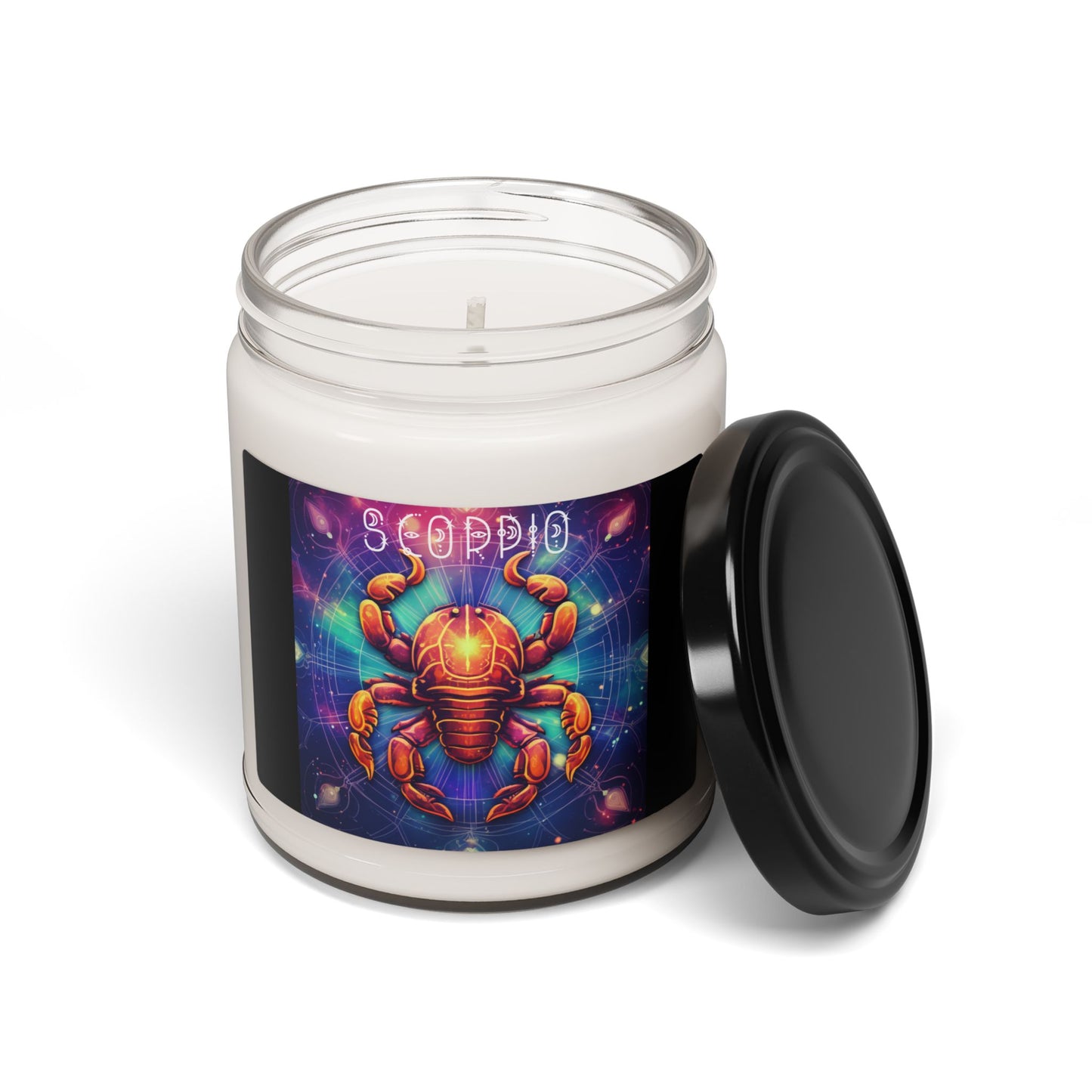 Zodiac Sign Candle: Scorpio Scented Soy Candle, Astrological Gift, Home Decor, Spiritual Healing, Astrology Lover's Candle