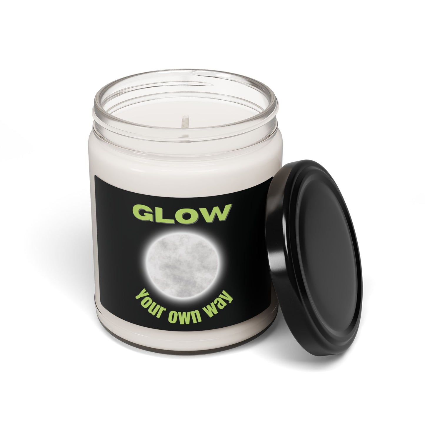 Glow Your Own Way Candle - Scented Soy Candle, Relaxation Gift, Home Décor, Self-Care Essential, Moonlight Inspiration