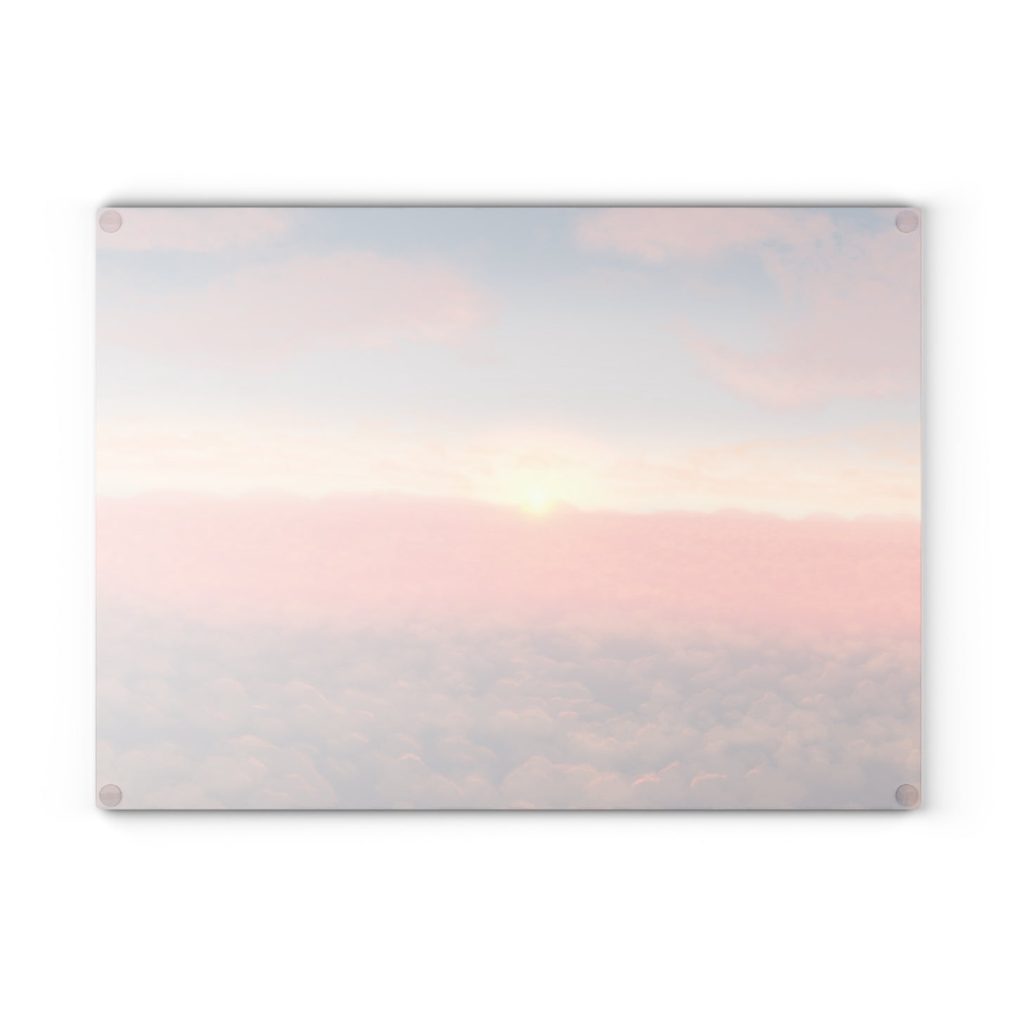 Sunset Sky Glass Cutting Board, Kitchen Decor, Gift for Chefs, Foodies, Housewarming gift, Wedding gift