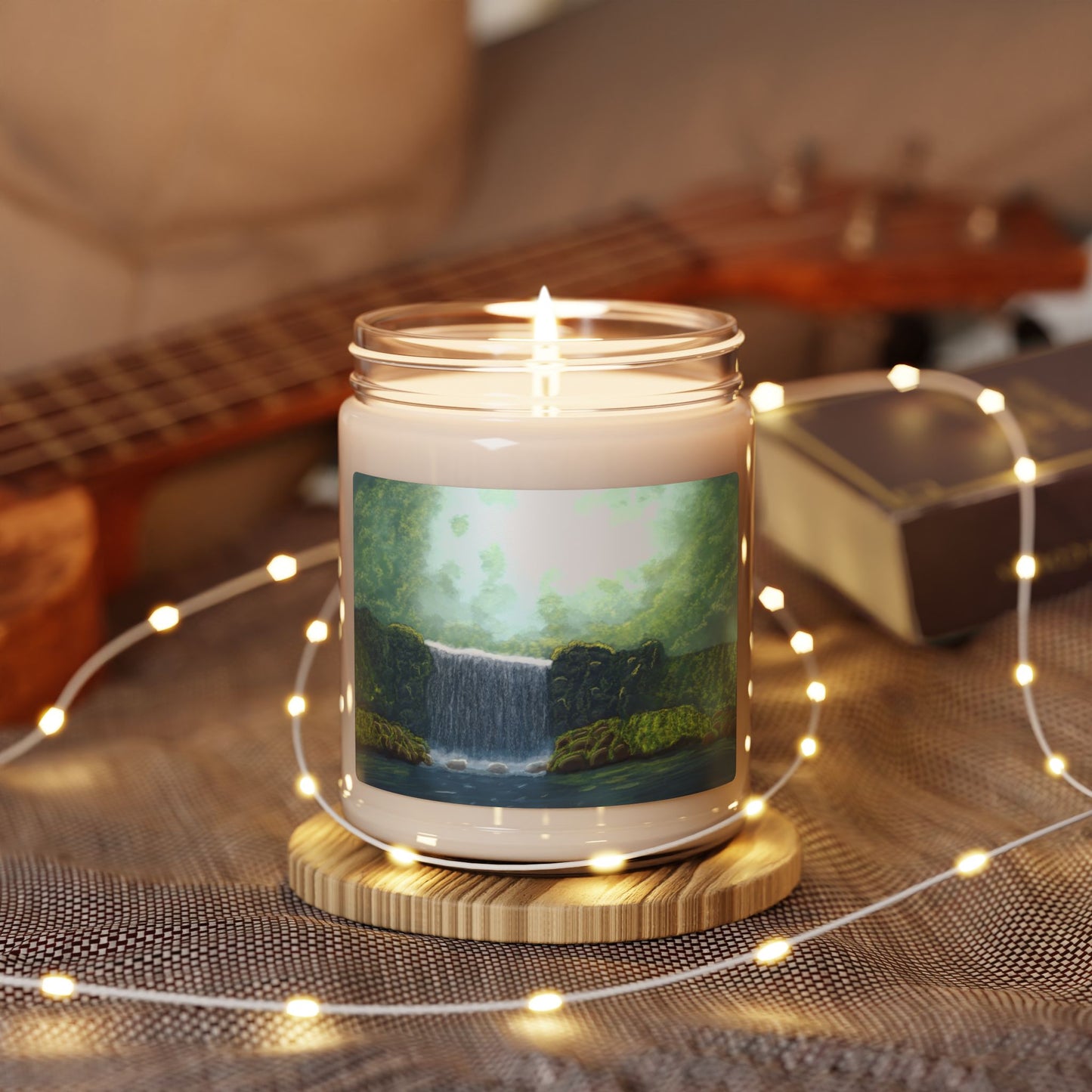 Nature-Inspired Scented Soy Candle, Aromatherapy Candle for Relaxation, Home Fragrance Gift, Eco-Friendly Candle, Self-Care Gift