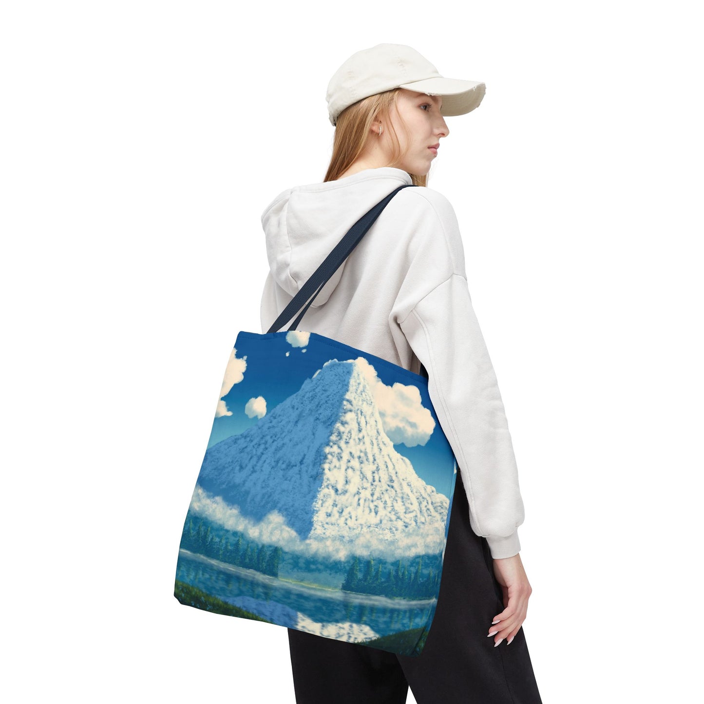 Majestic Mountain Tote Bag, Reusable Tote Bag, Stylish Shopping Bag, Travel Bag, Work Bag, Gift for Nature Lovers, Book Bag