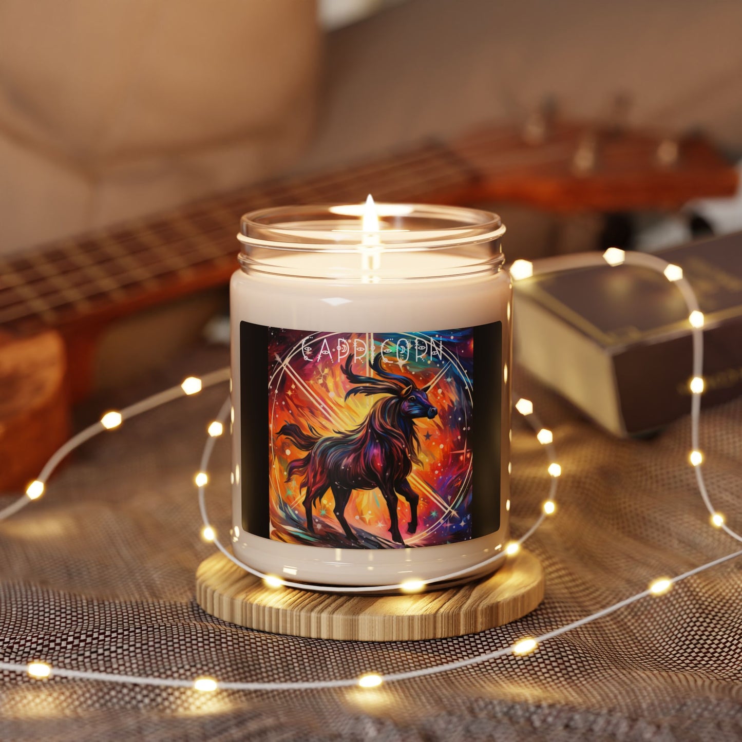 Scented Soy Candle - Magical Capricorn Vibes, Zodiac Gift, Home Decor, Aromatherapy, Astrology Candle, Unique Gift Idea