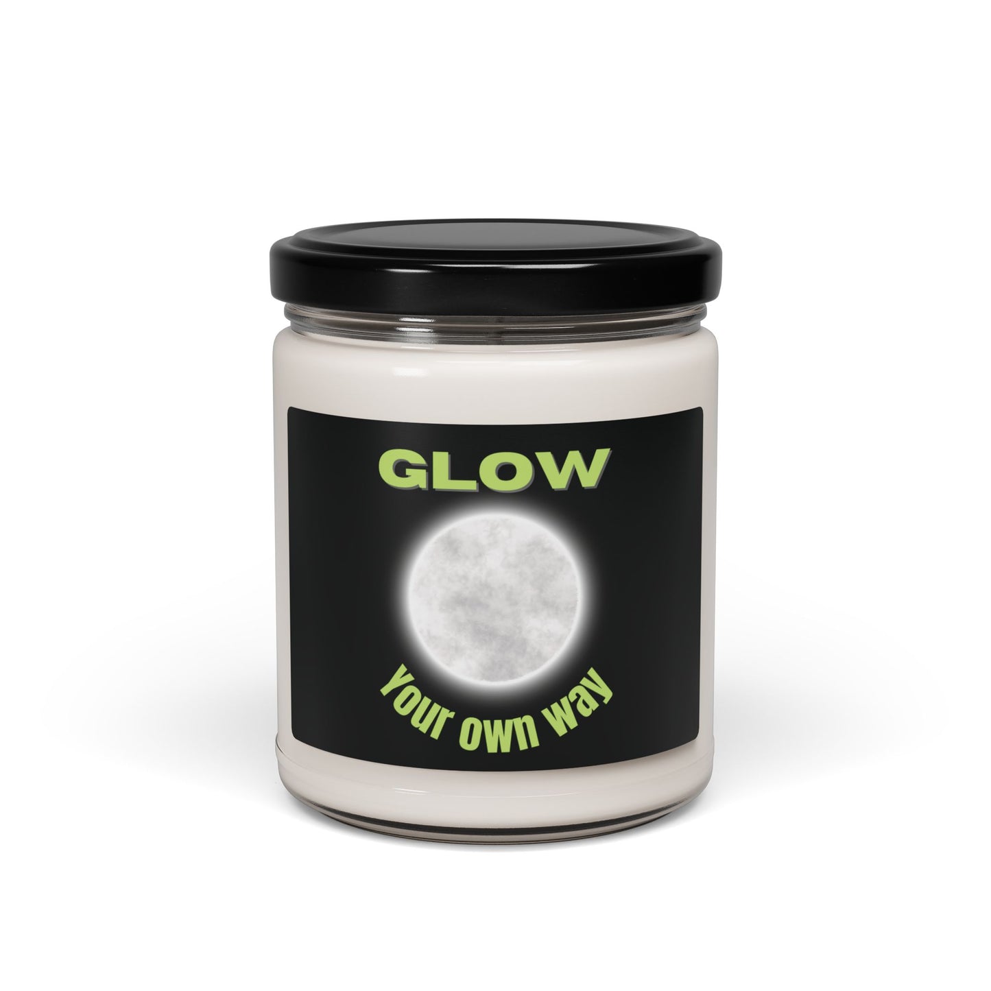 Glow Your Own Way Candle - Scented Soy Candle, Relaxation Gift, Home Décor, Self-Care Essential, Moonlight Inspiration