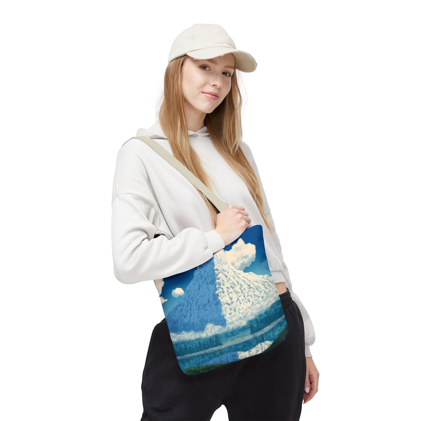 Majestic Mountain Tote Bag, Reusable Tote Bag, Stylish Shopping Bag, Travel Bag, Work Bag, Gift for Nature Lovers, Book Bag