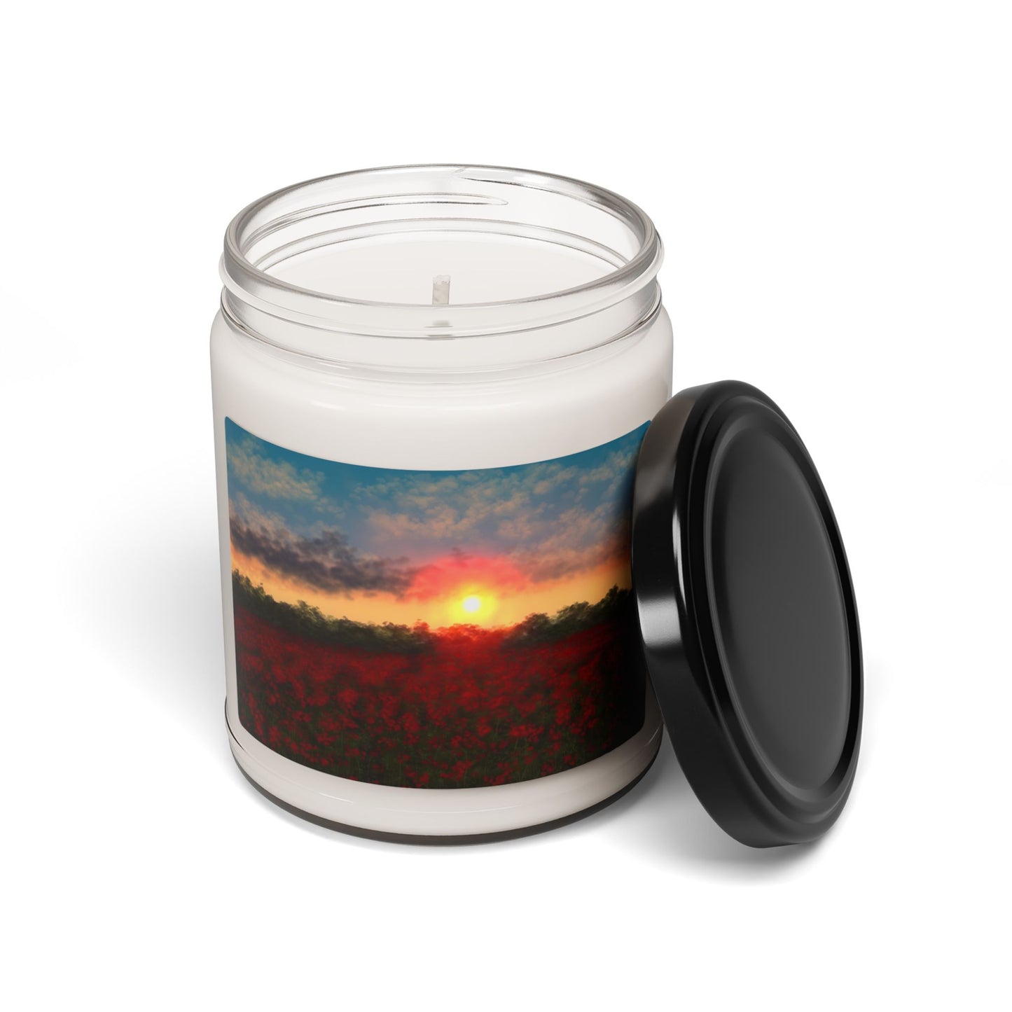 Serene Sunset Scented Soy Candle, Relaxing Aromatherapy Gift, Eco-Friendly Candle, Home Décor, Self-Care Essential