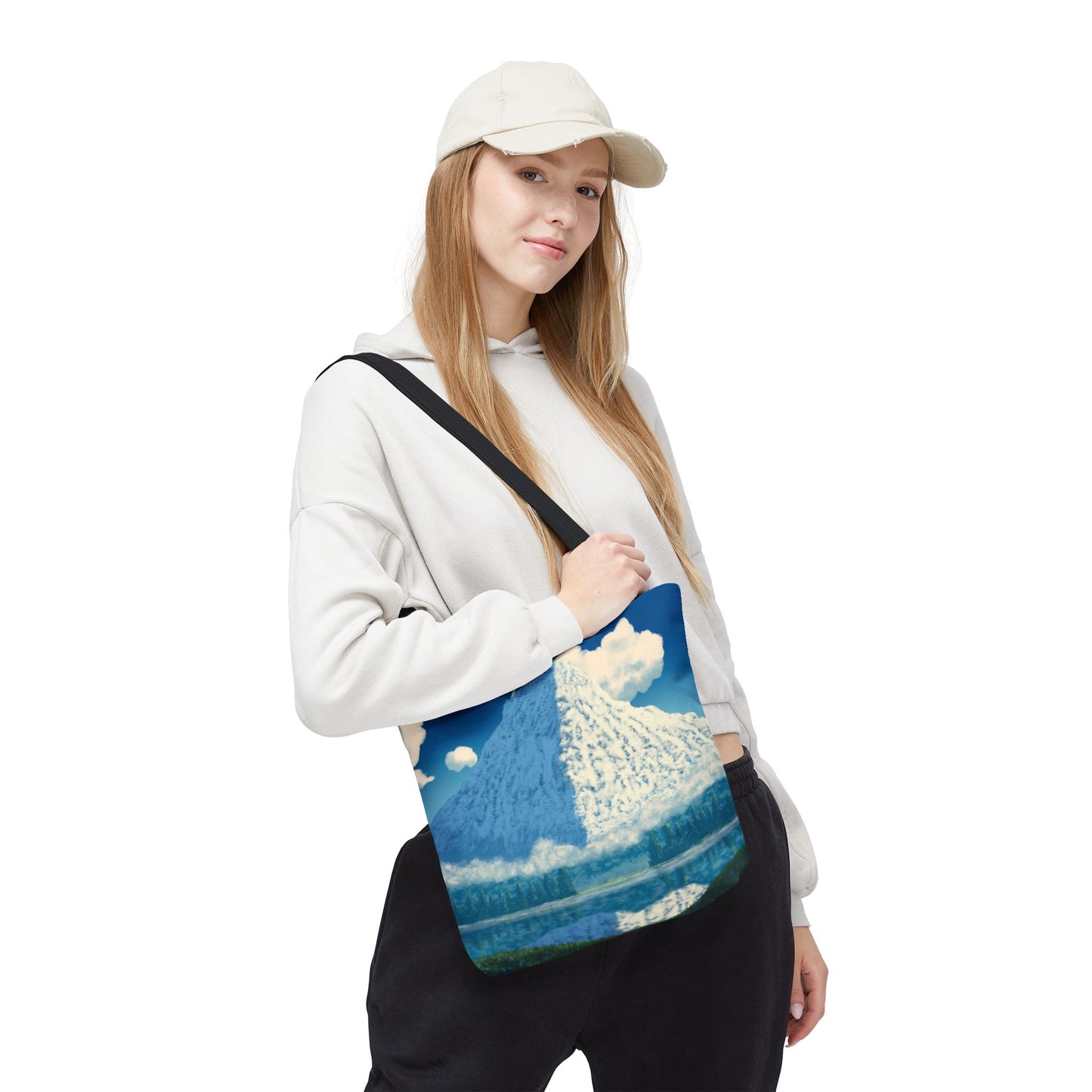 Majestic Mountain Tote Bag, Reusable Tote Bag, Stylish Shopping Bag, Travel Bag, Work Bag, Gift for Nature Lovers, Book Bag