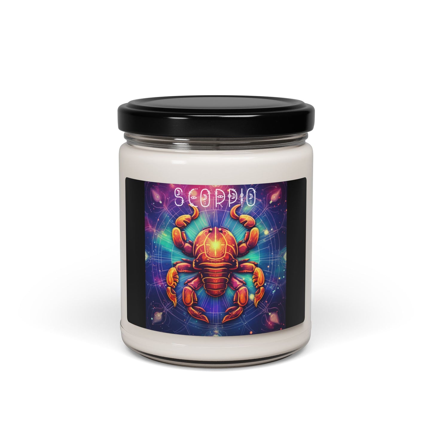 Zodiac Sign Candle: Scorpio Scented Soy Candle, Astrological Gift, Home Decor, Spiritual Healing, Astrology Lover's Candle