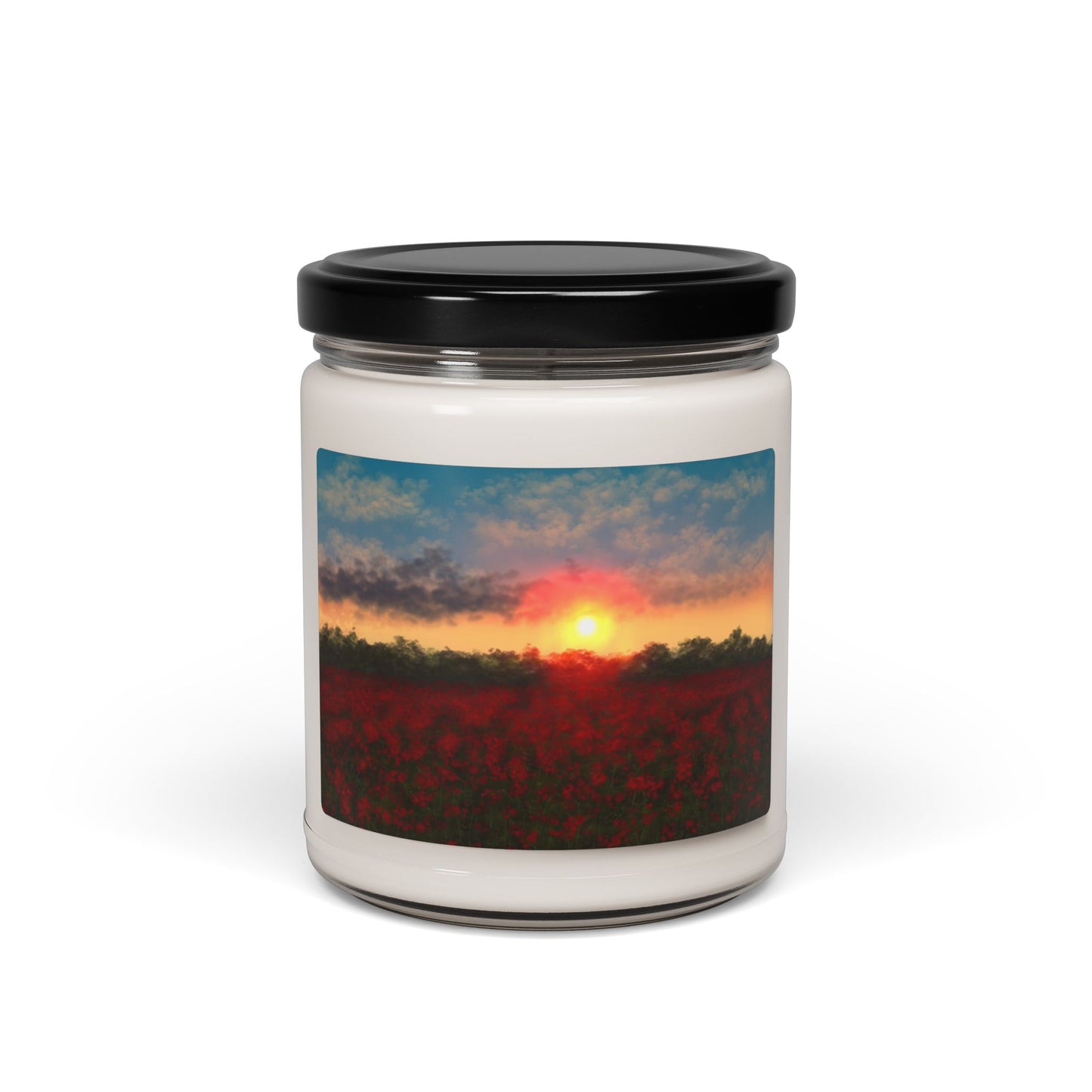 Serene Sunset Scented Soy Candle, Relaxing Aromatherapy Gift, Eco-Friendly Candle, Home Décor, Self-Care Essential