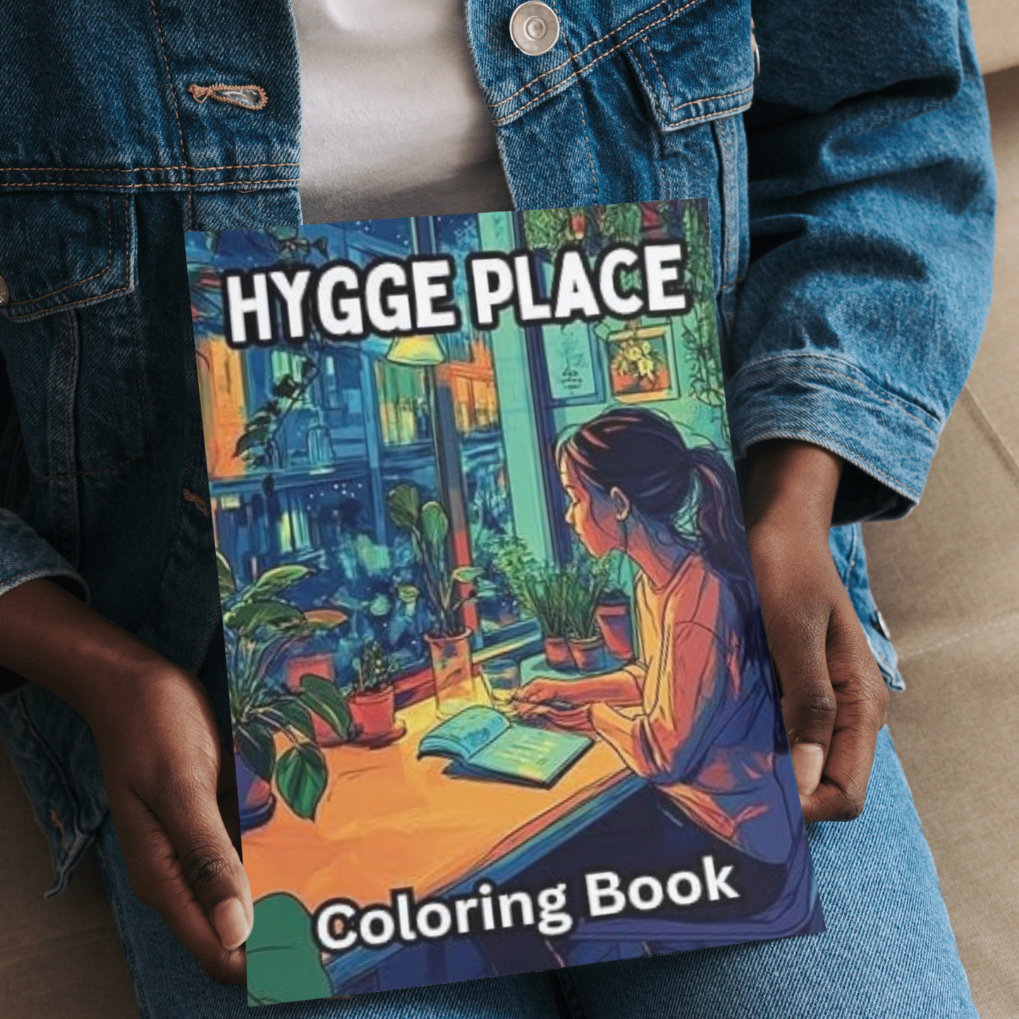 Hygge Place Coloring: Cozy Hygge Coloring Book