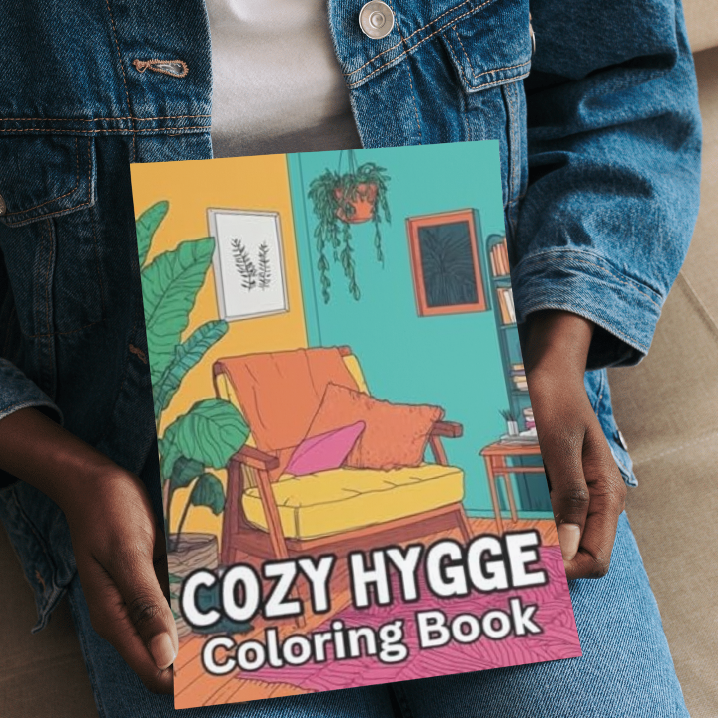 Cozy Hygge Coloring Book: Hygge Place Coloring