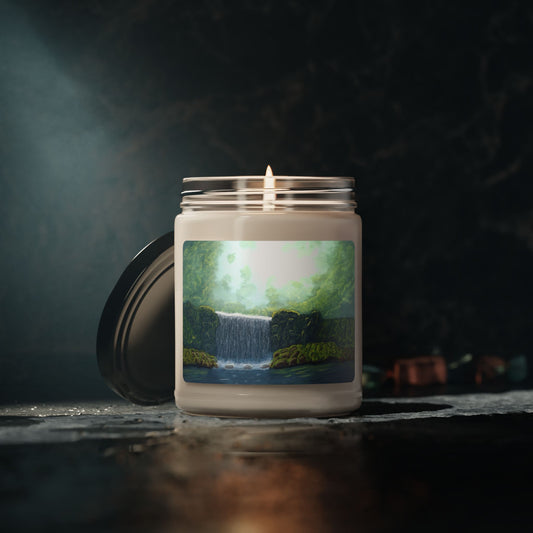 Nature-Inspired Scented Soy Candle, Aromatherapy Candle for Relaxation, Home Fragrance Gift, Eco-Friendly Candle, Self-Care Gift