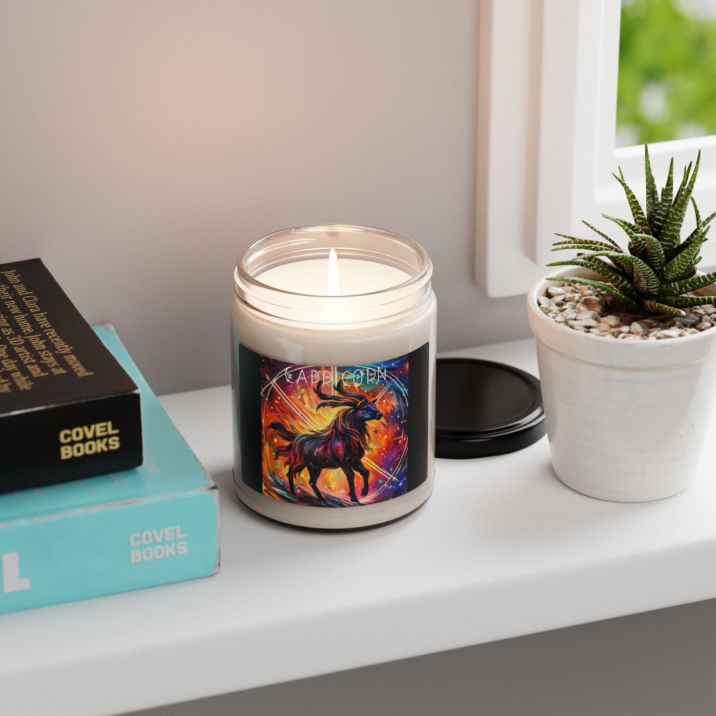 Scented Soy Candle - Magical Capricorn Vibes, Zodiac Gift, Home Decor, Aromatherapy, Astrology Candle, Unique Gift Idea