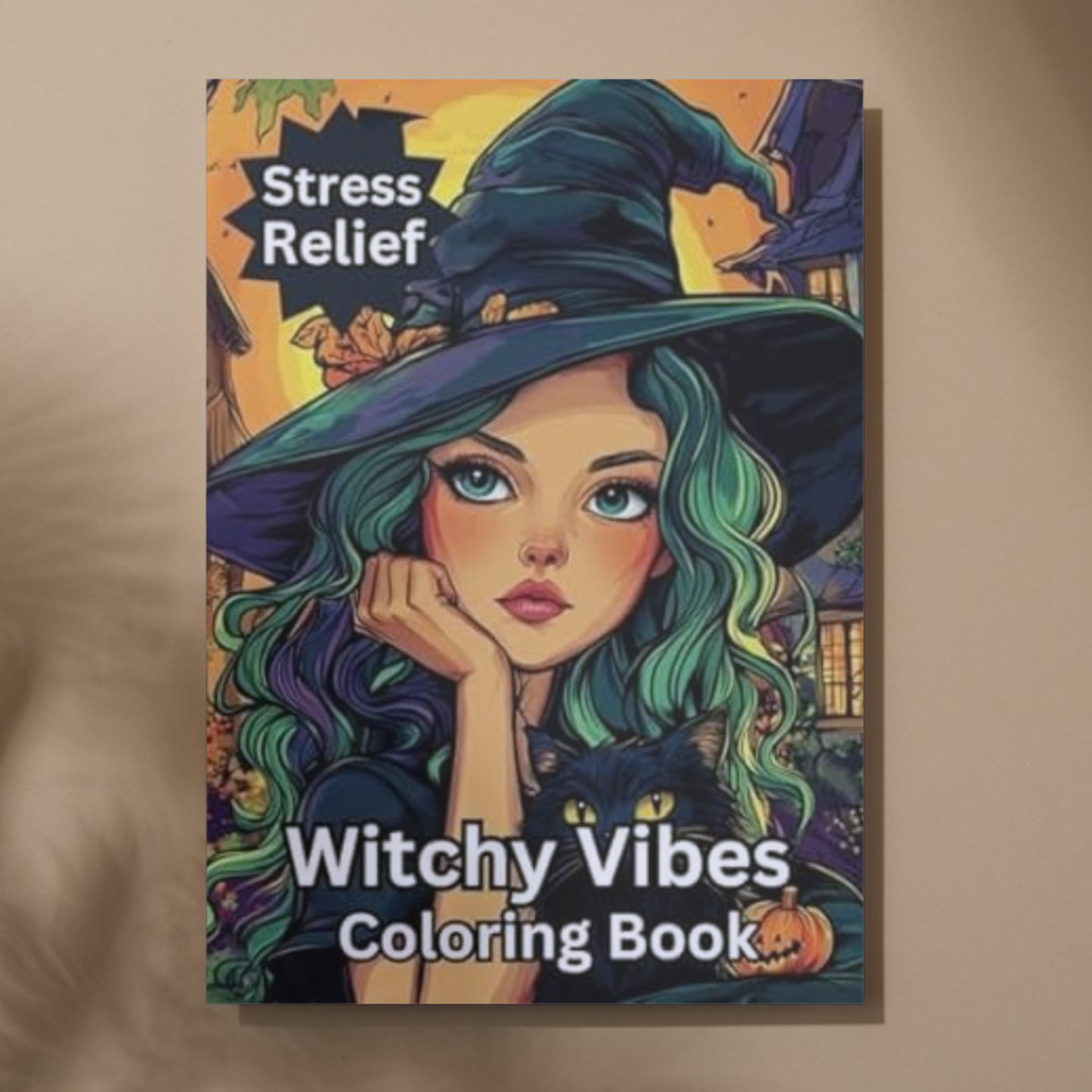 Witchy Vibes: Witchy coloring book