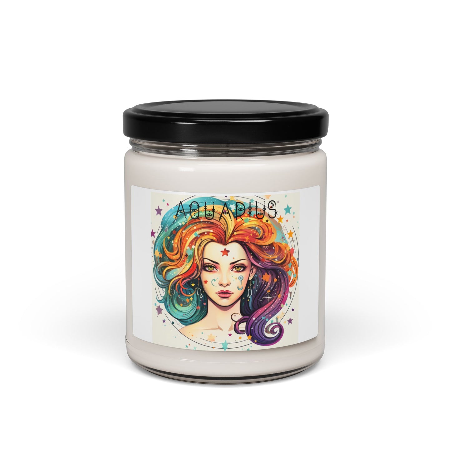 Aquarius Scented Soy Candle - Zodiac Decor, Aromatherapy Gift, Astrological Candle, Home Fragrance, Relaxation