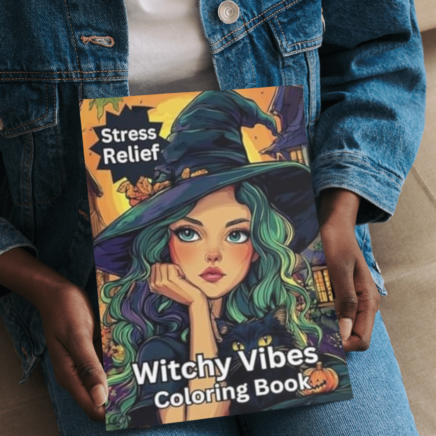 Witchy Vibes: Witchy coloring book