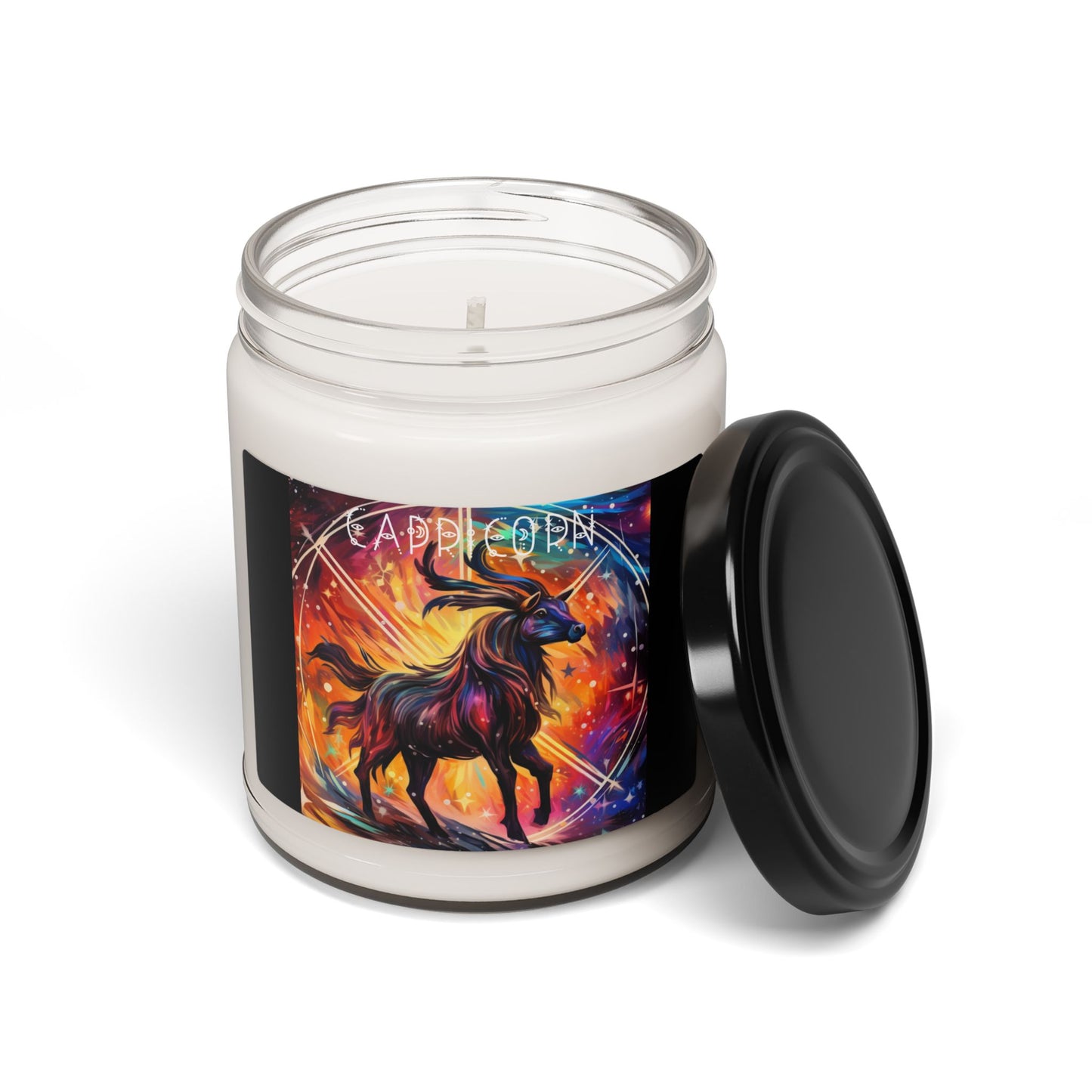 Scented Soy Candle - Magical Capricorn Vibes, Zodiac Gift, Home Decor, Aromatherapy, Astrology Candle, Unique Gift Idea