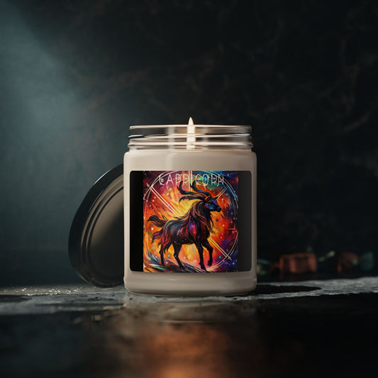 Scented Soy Candle - Magical Capricorn Vibes, Zodiac Gift, Home Decor, Aromatherapy, Astrology Candle, Unique Gift Idea