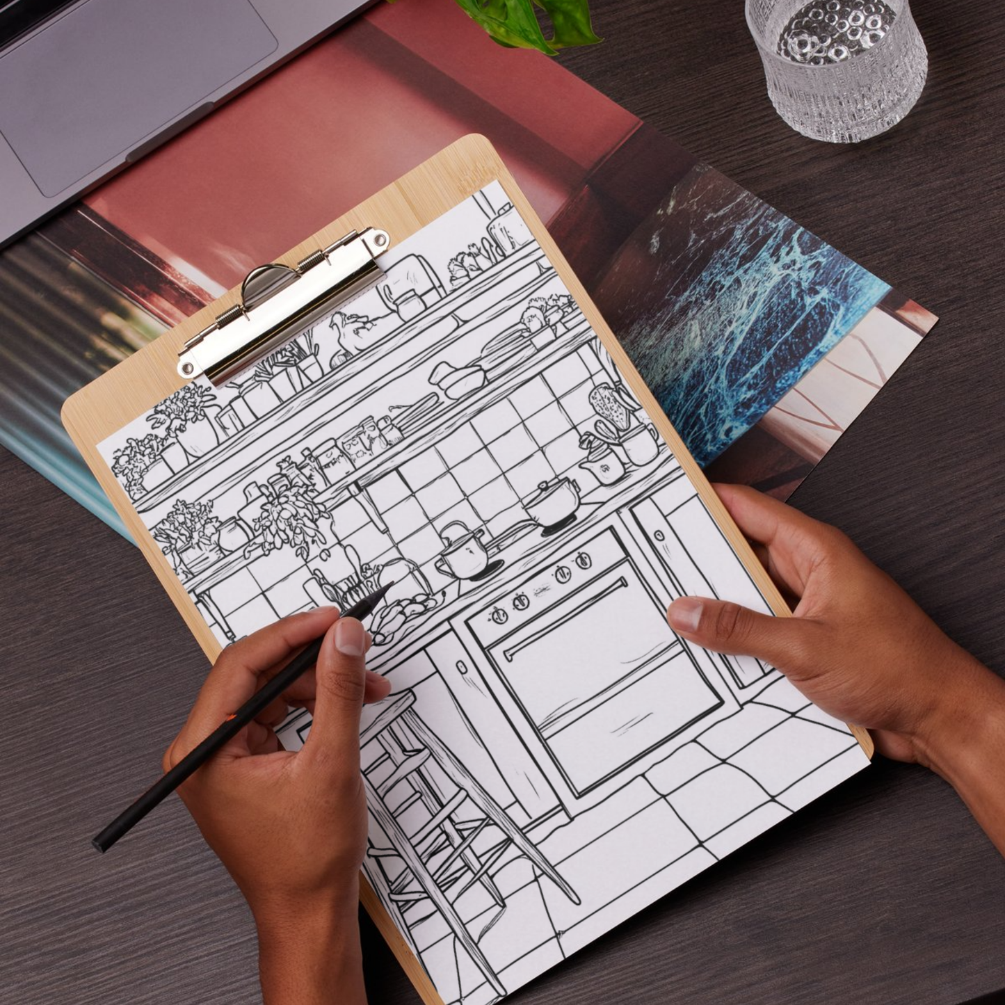 Cozy Hygge Coloring Book: Hygge Place Coloring
