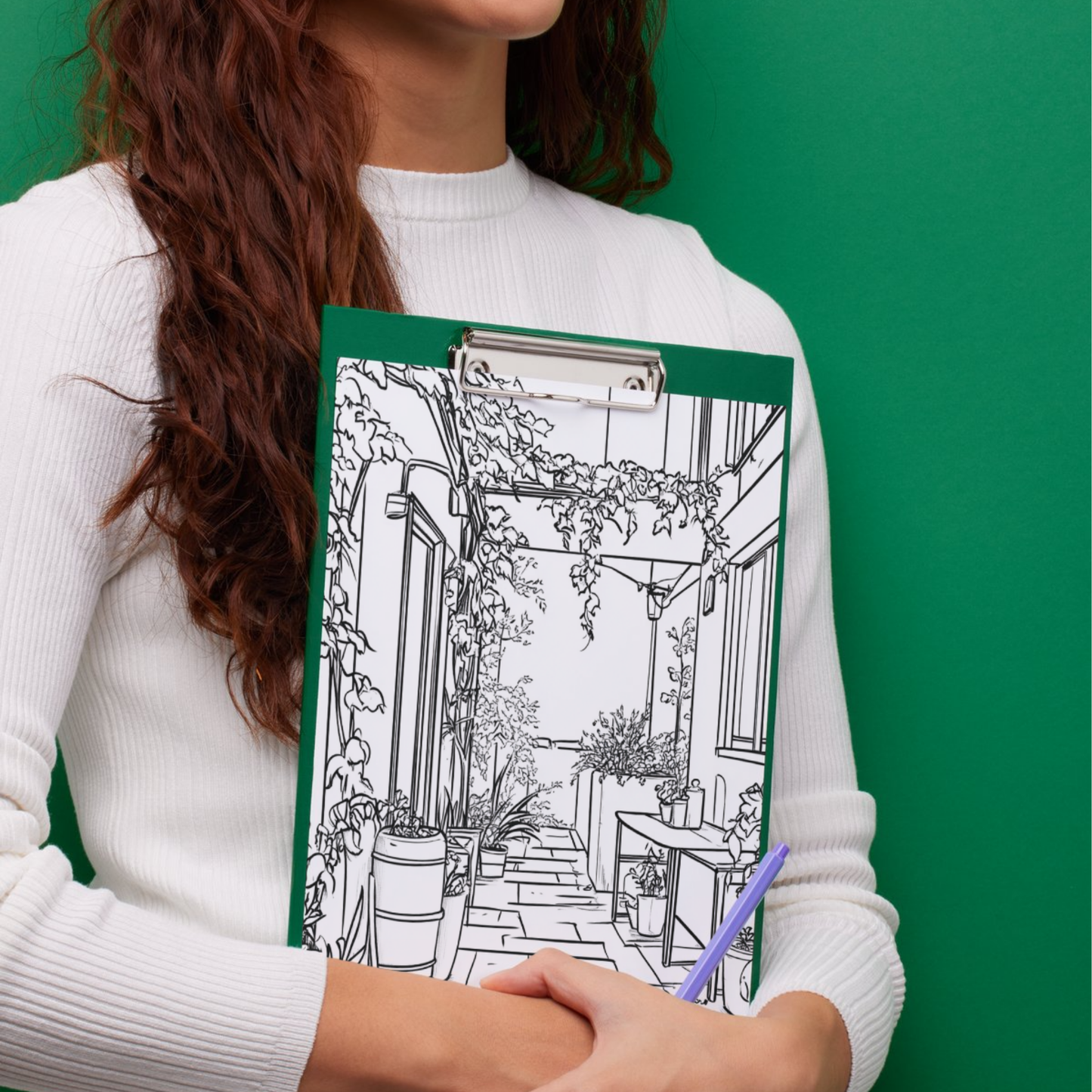 Hygge Place Coloring: Cozy Hygge Coloring Book